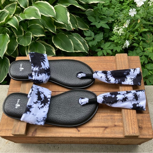 Sanuk tie dye sandals yoga mat sling size 7 - Picture 6 of 11